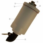 Moisture trap Assembly - MPR 150 No. 1107 and higher